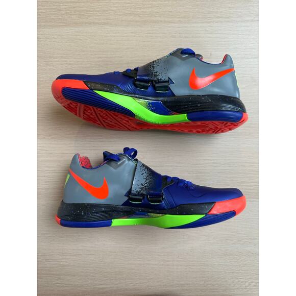 Nike KD4 x Nerf Basketball Sneaker - Size 8M - NEW - Picture 7 of 7